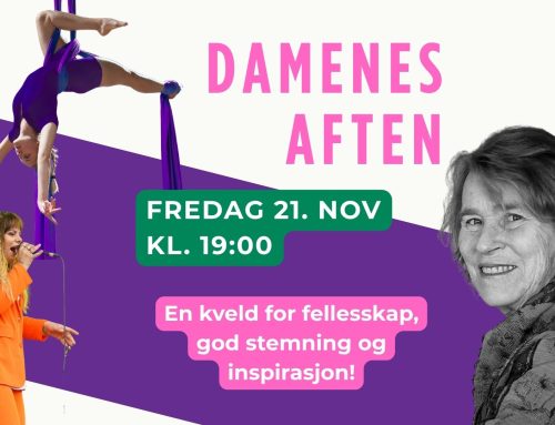 Velkommen til Damenes Aften fredag 21. november kl. 19:00!